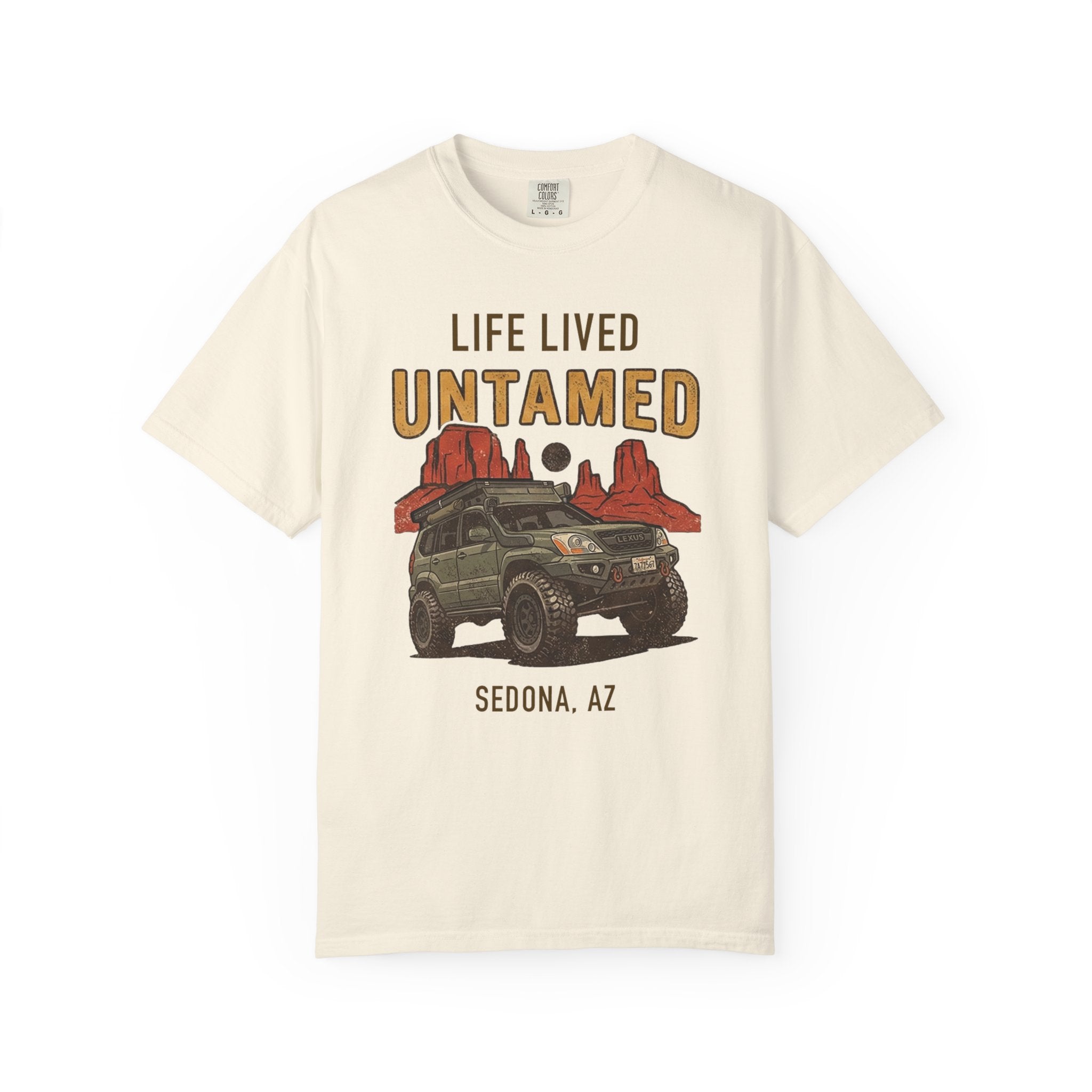 GX470 Life Lived Untamed Tee – Rugged Luxury Off-Road Shirt