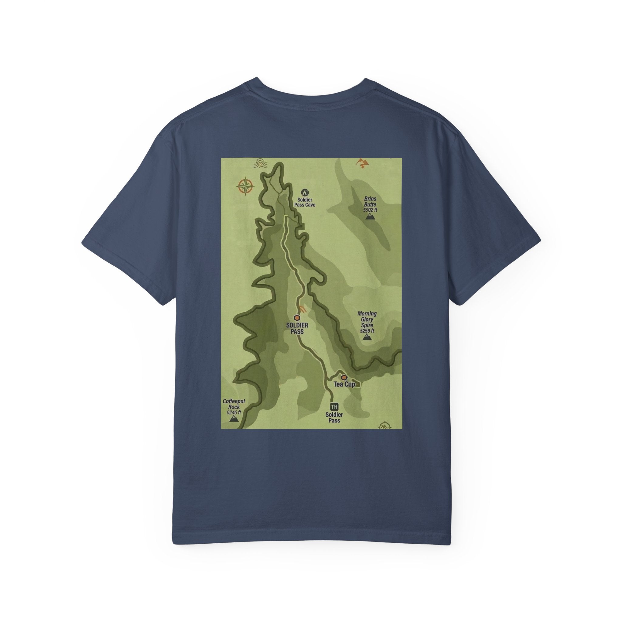 Soldiers Pass Trail Topo Tee