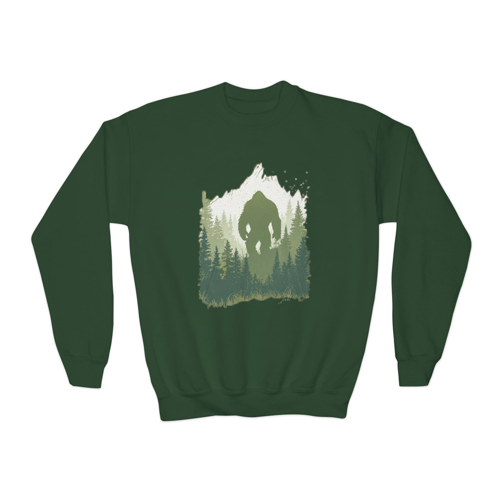 Bigfoot Youth Crewneck Sweatshirt | Good for layering