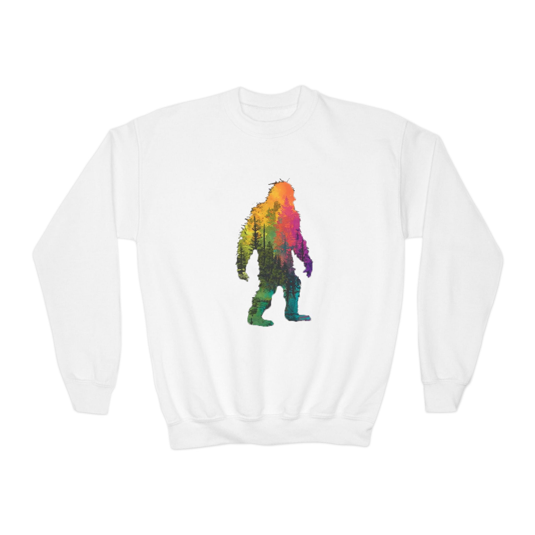 Bigfoot Youth Crewneck Sweatshirt | Good for layering