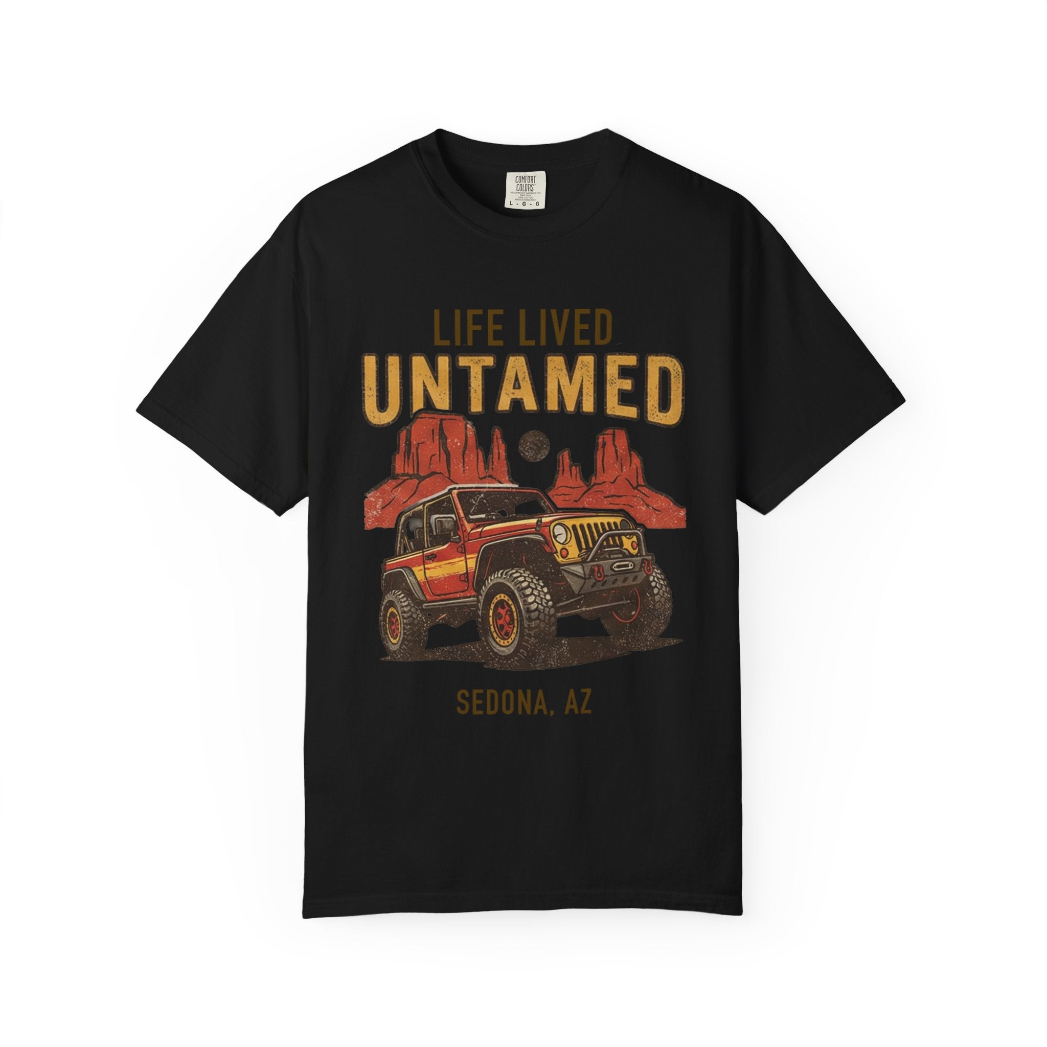 Sedona Trails Jeep Owner Tee – Off-Road Adventure Shirt