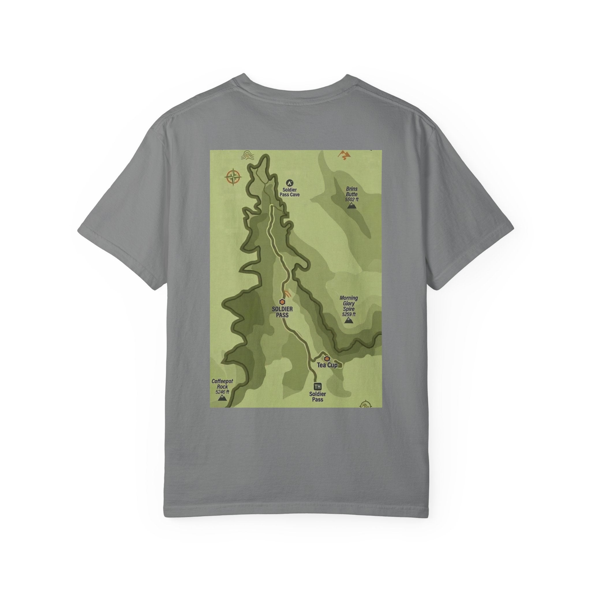 Soldiers Pass Trail Topo Tee