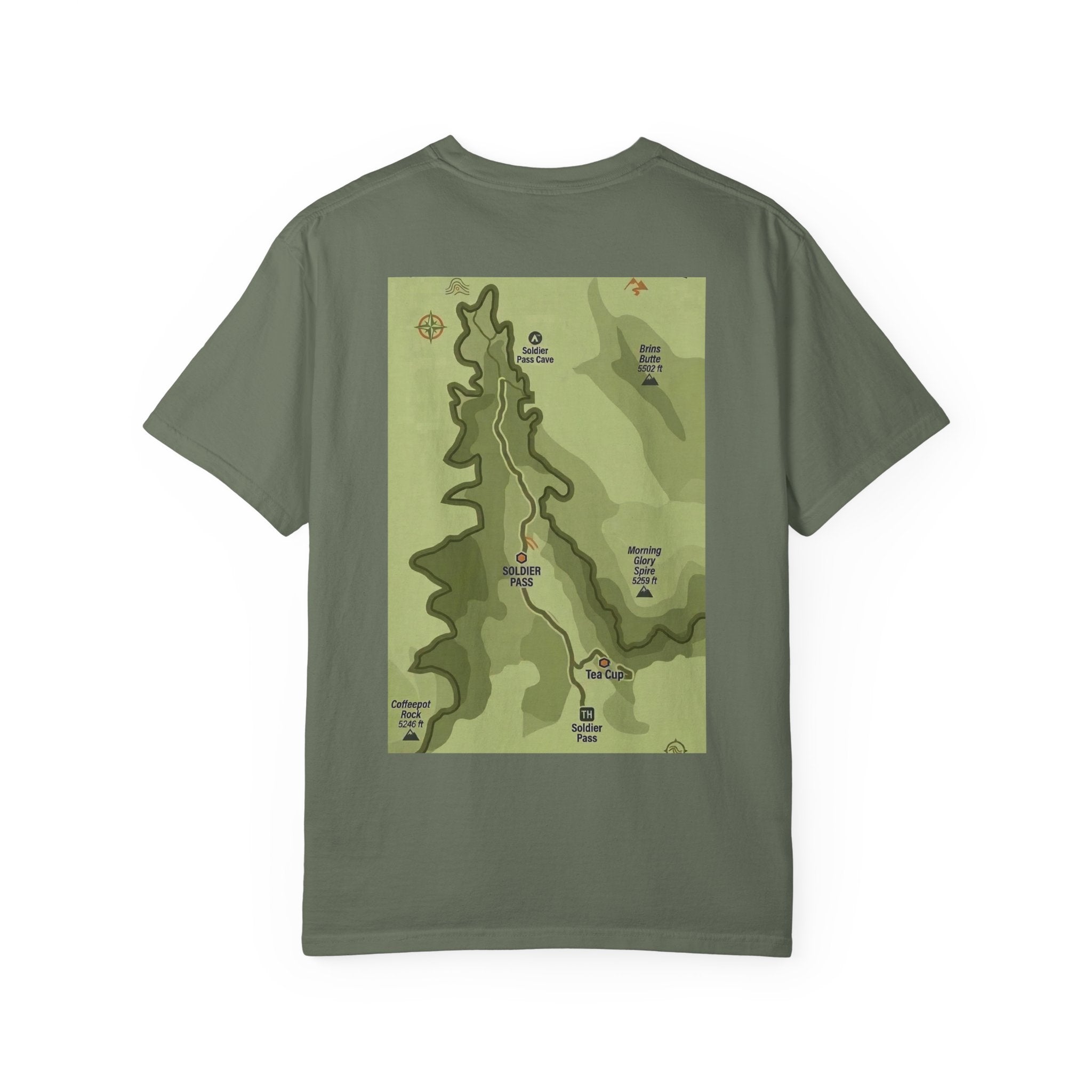 Soldiers Pass Trail Topo Tee