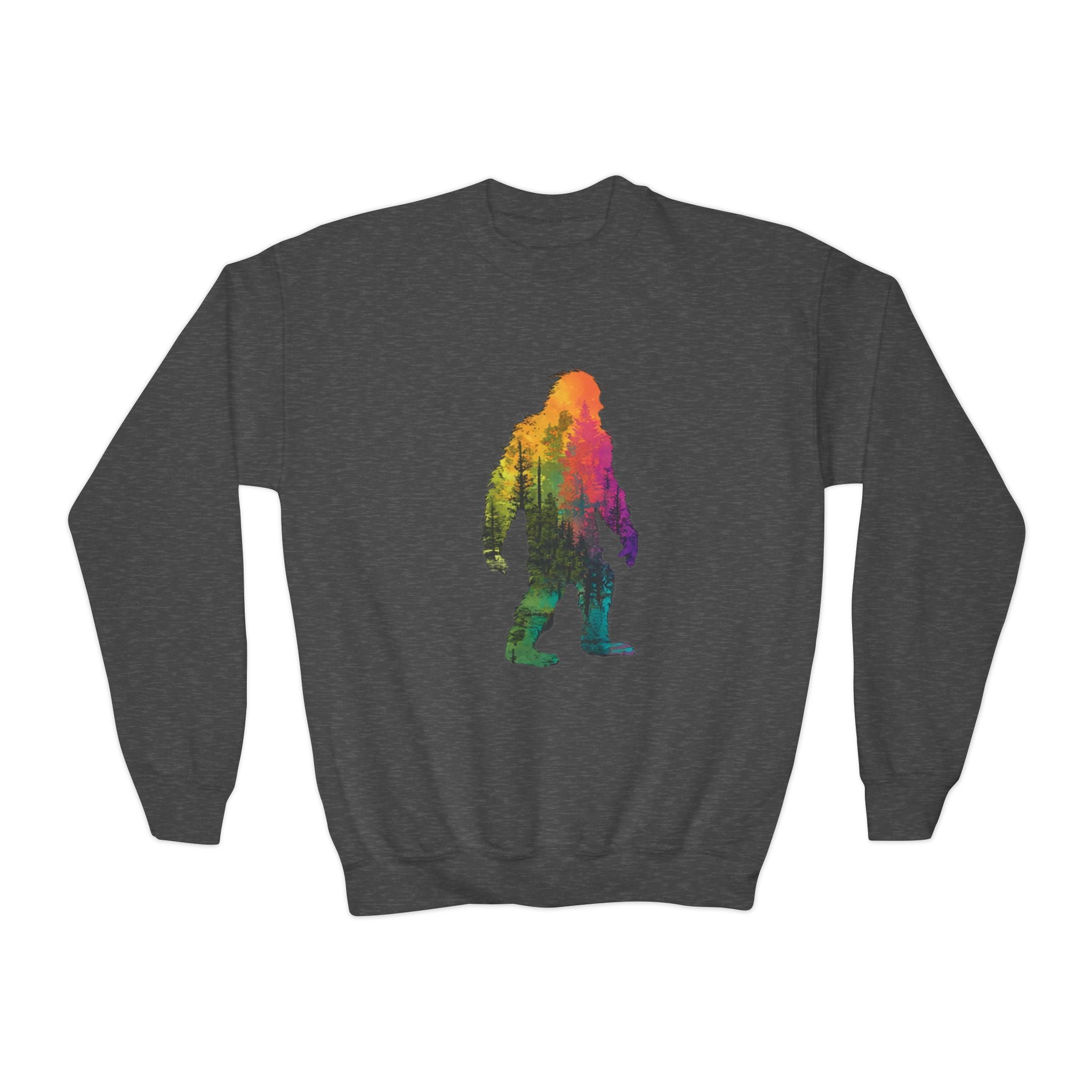 Bigfoot Youth Crewneck Sweatshirt | Good for layering