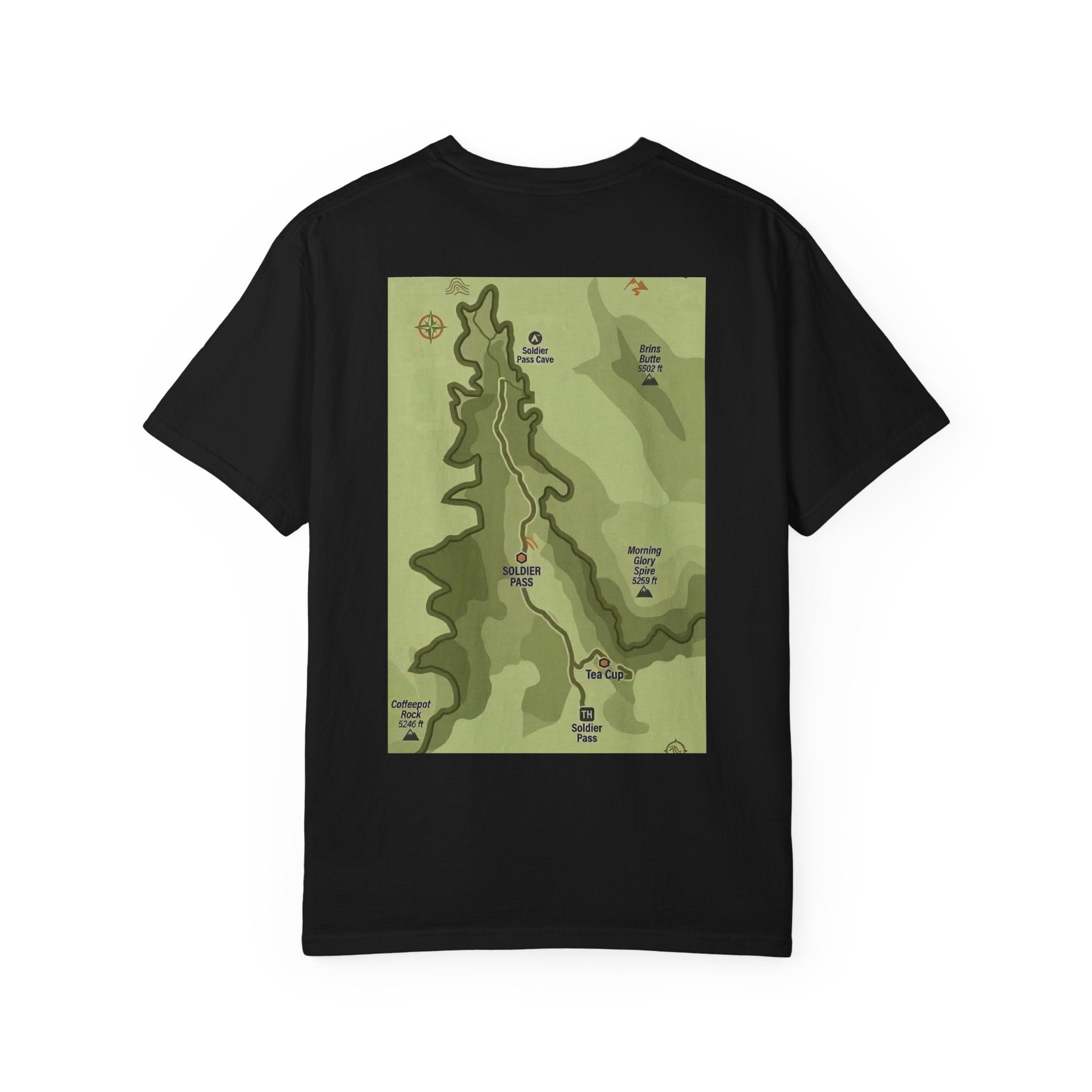 Soldiers Pass Trail Topo Tee