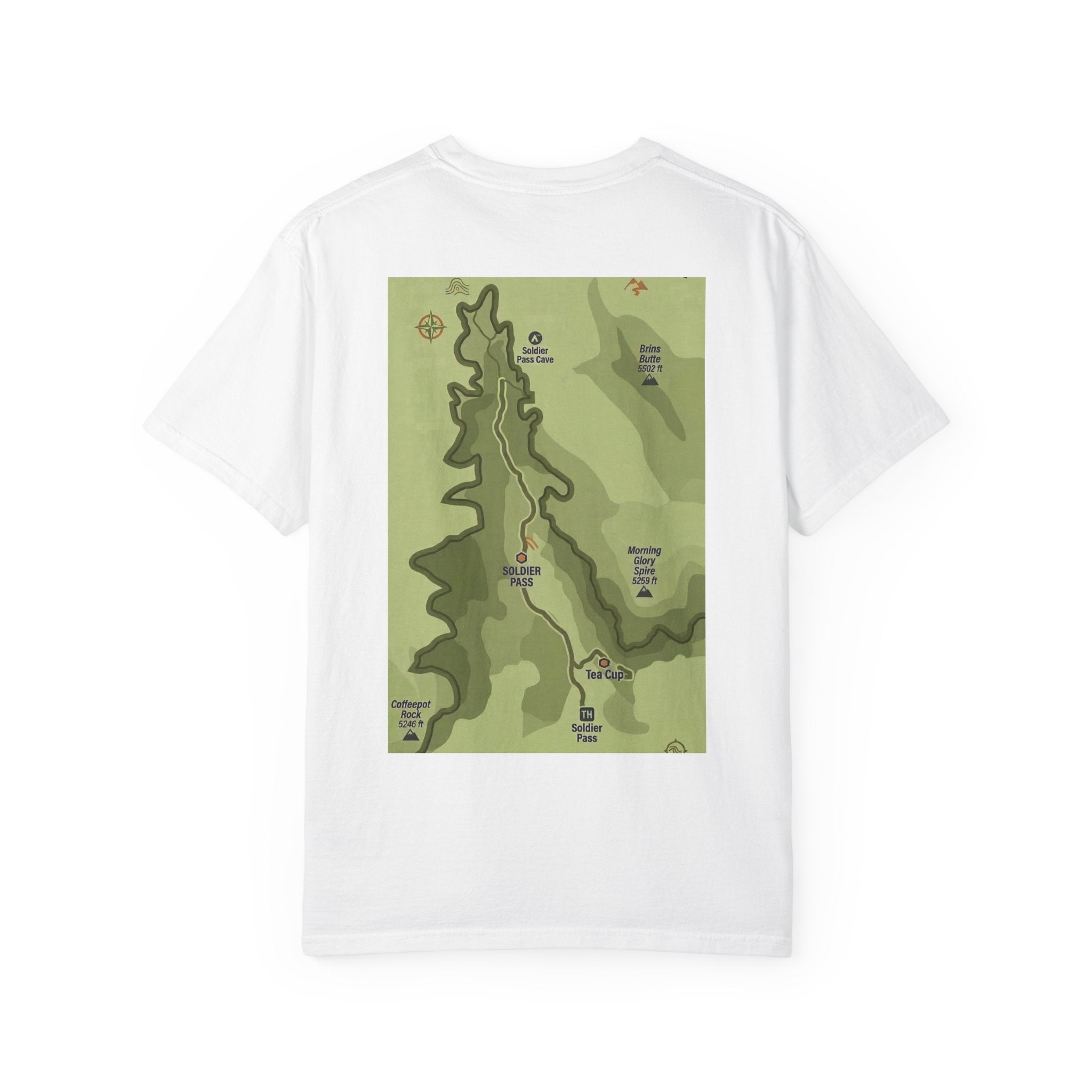 Soldiers Pass Trail Topo Tee