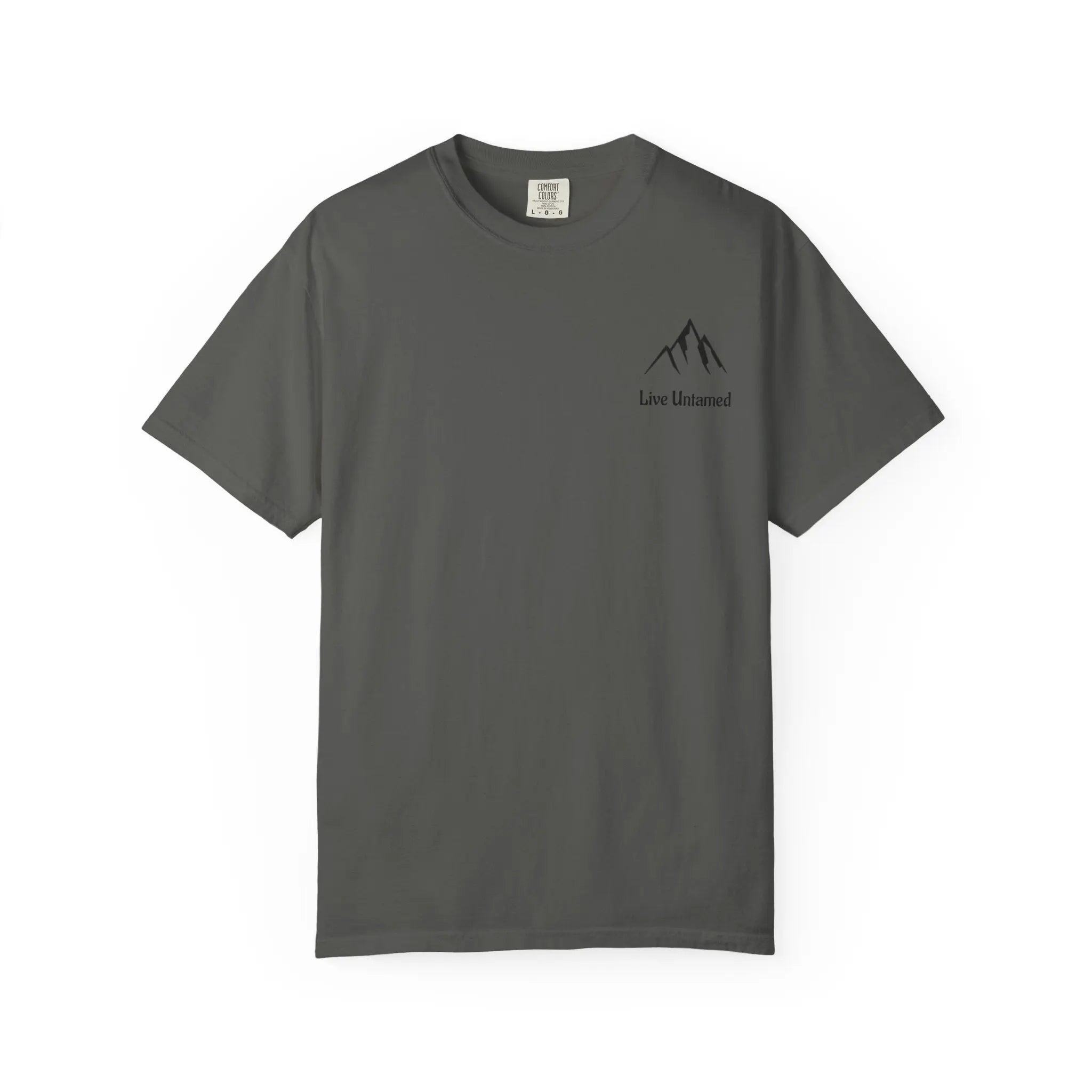 Live Untamed Mountain Tee | Heavyweight Garment-Dyed T-Shirt