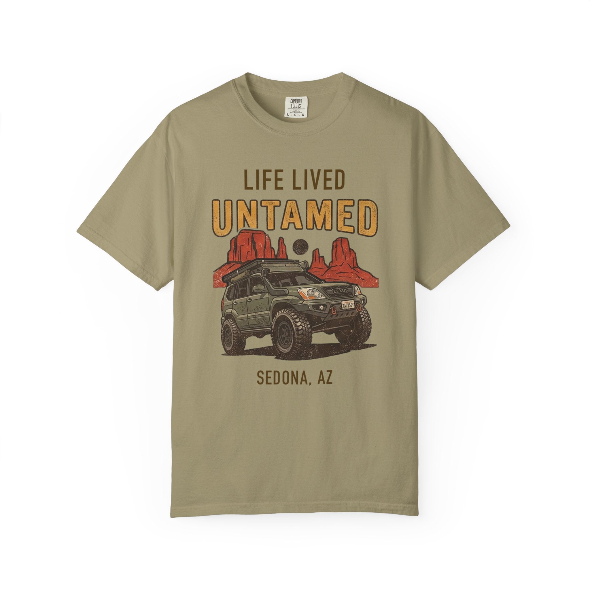 GX470 Life Lived Untamed Tee – Rugged Luxury Off-Road Shirt