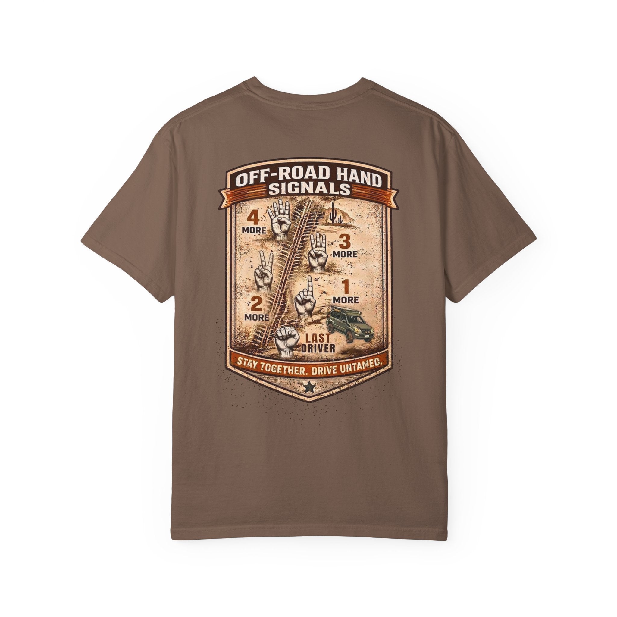 Trail Off-Roading Etiquette T-Shirt — Know Your Signals