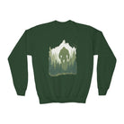 Bigfoot Youth Crewneck Sweatshirt | Kids Outdoor Appare 