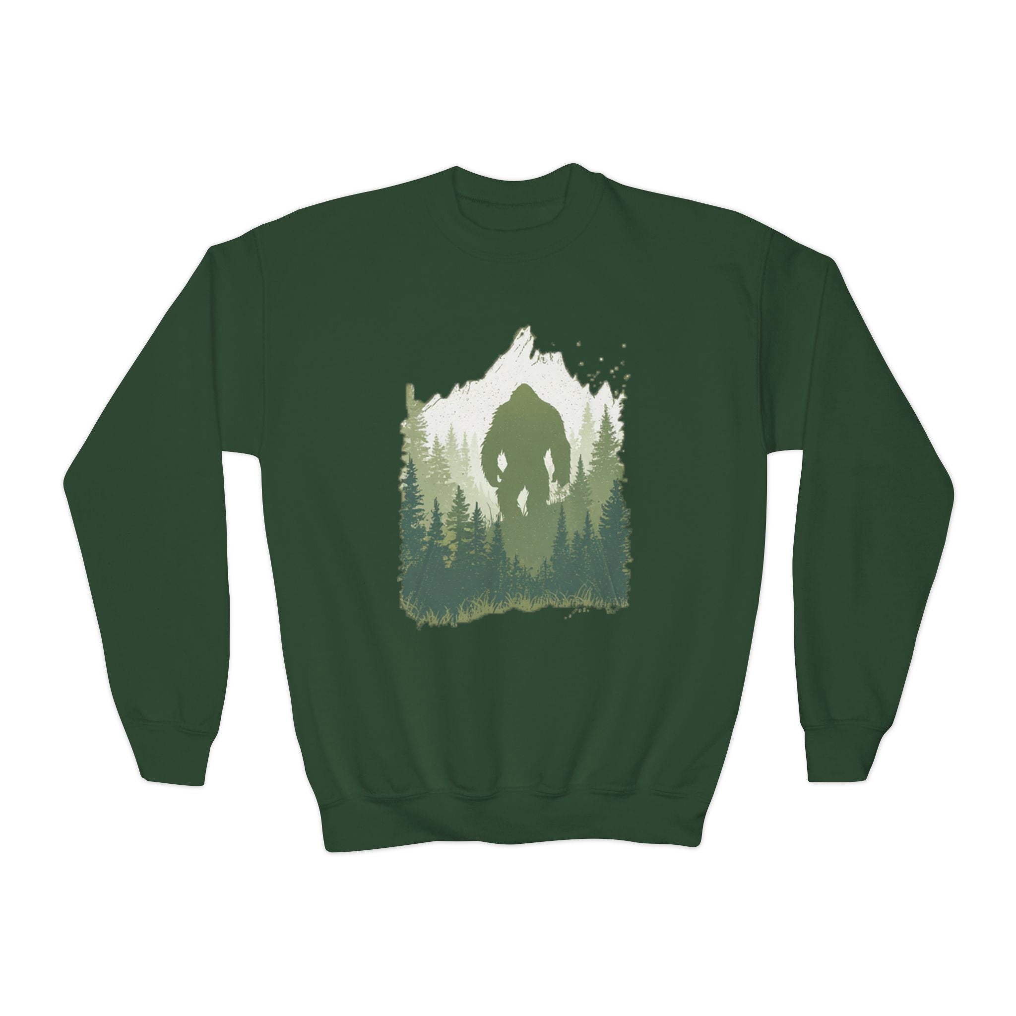 Bigfoot Youth Crewneck Sweatshirt | Kids Outdoor Appare 