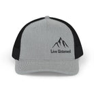 Live Untamed Trucker Hat - Embroidered Snapback Cap for Outdoor Adventure 