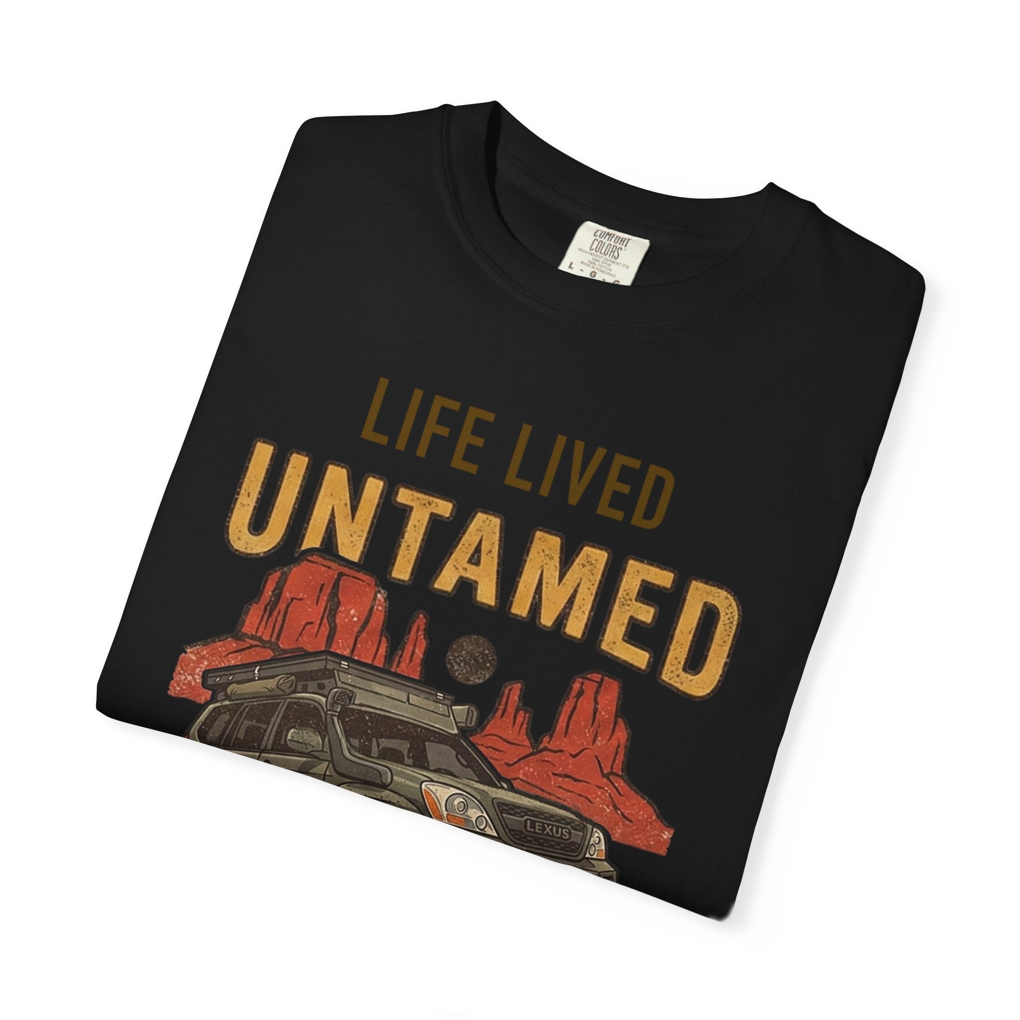 GX470 Life Lived Untamed Tee – Rugged Luxury Off-Road Shirt 