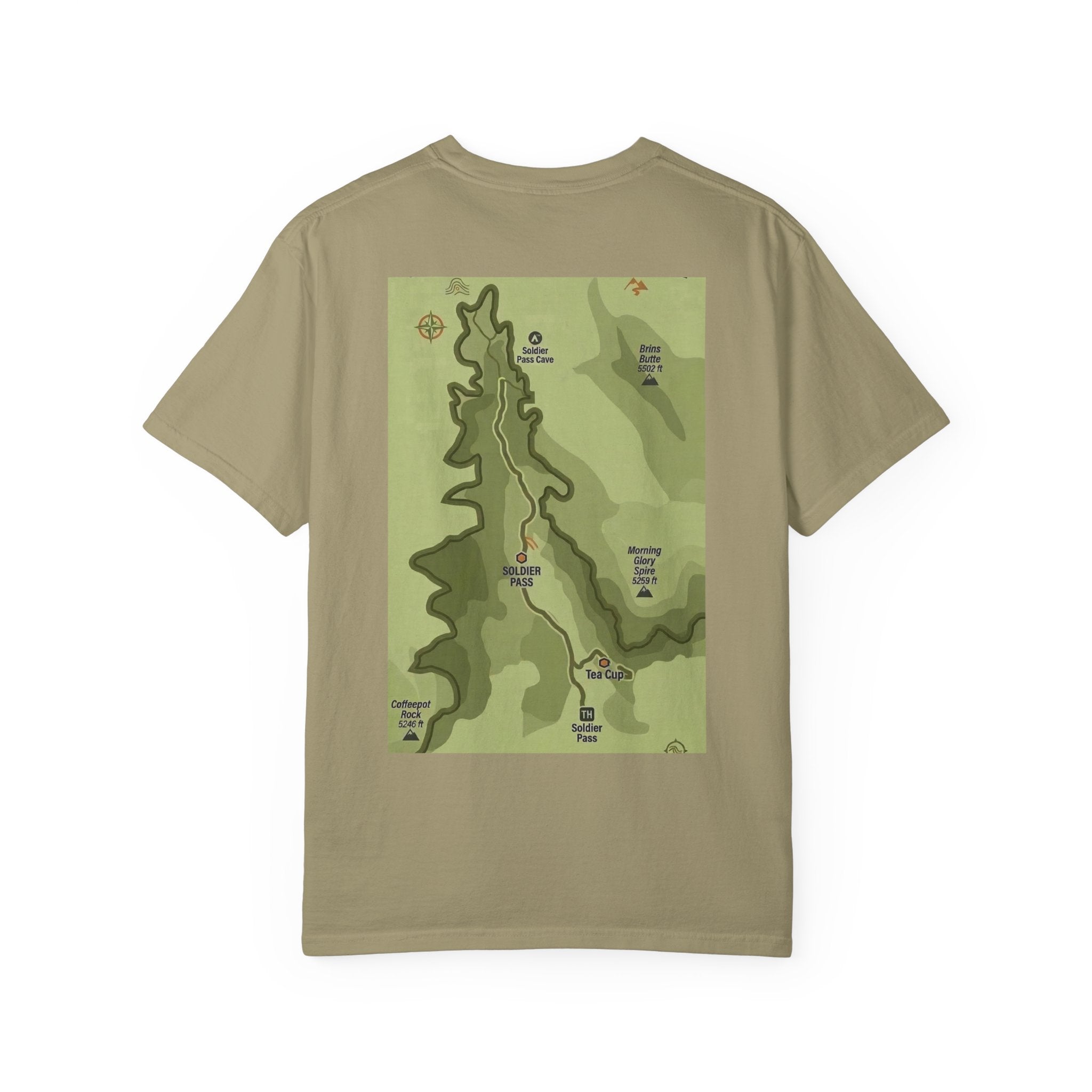 Soldiers Pass Trail Topo Tee 