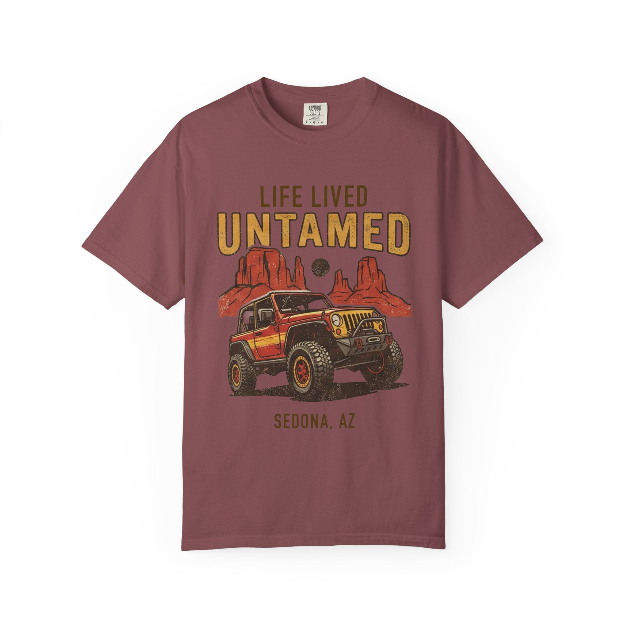 Sedona Trails Jeep Owner Tee – Off-Road Adventure Shirt 