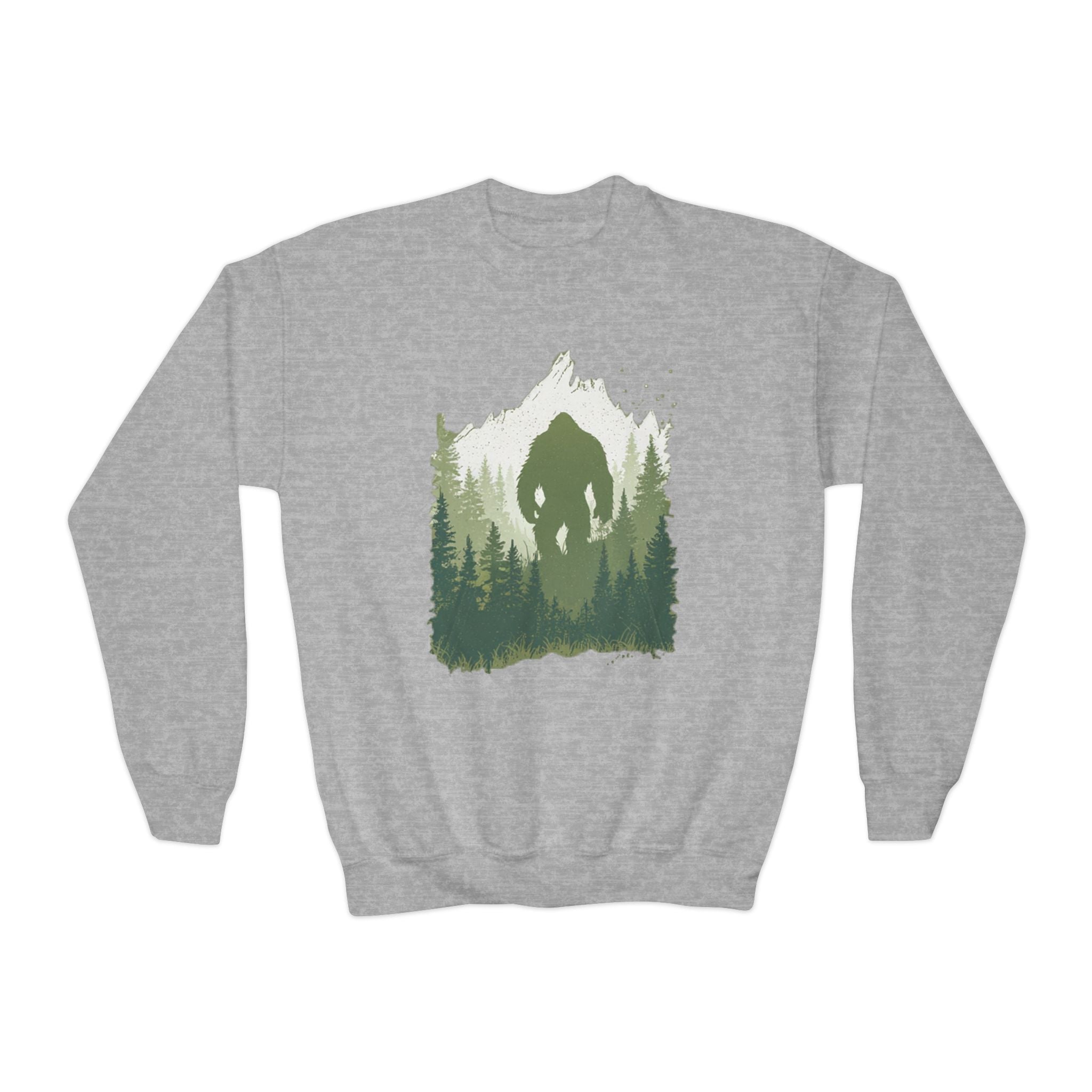 Bigfoot Youth Crewneck Sweatshirt | Kids Outdoor Appare 