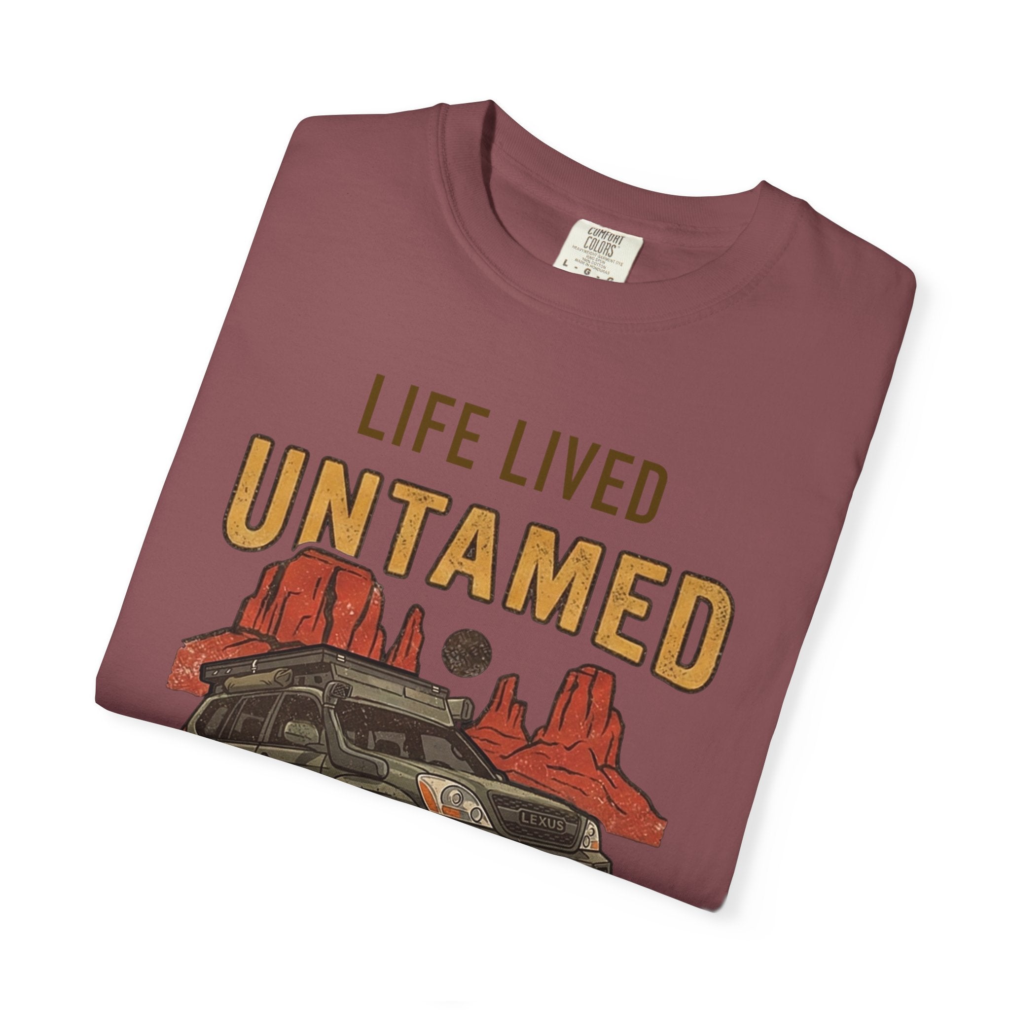 GX470 Life Lived Untamed Tee – Rugged Luxury Off-Road Shirt 