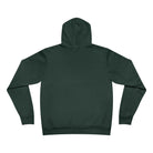 Forest Green hoodie shown from the back on a white background