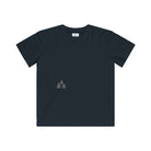 Black t-shirt with a Sasquatch in wilderness design. 