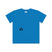Blue t-shirt with with Sasquatch in Wilderness design.