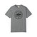 Gray t-shirt with 'Life Lived Untamed' graphic on a white background