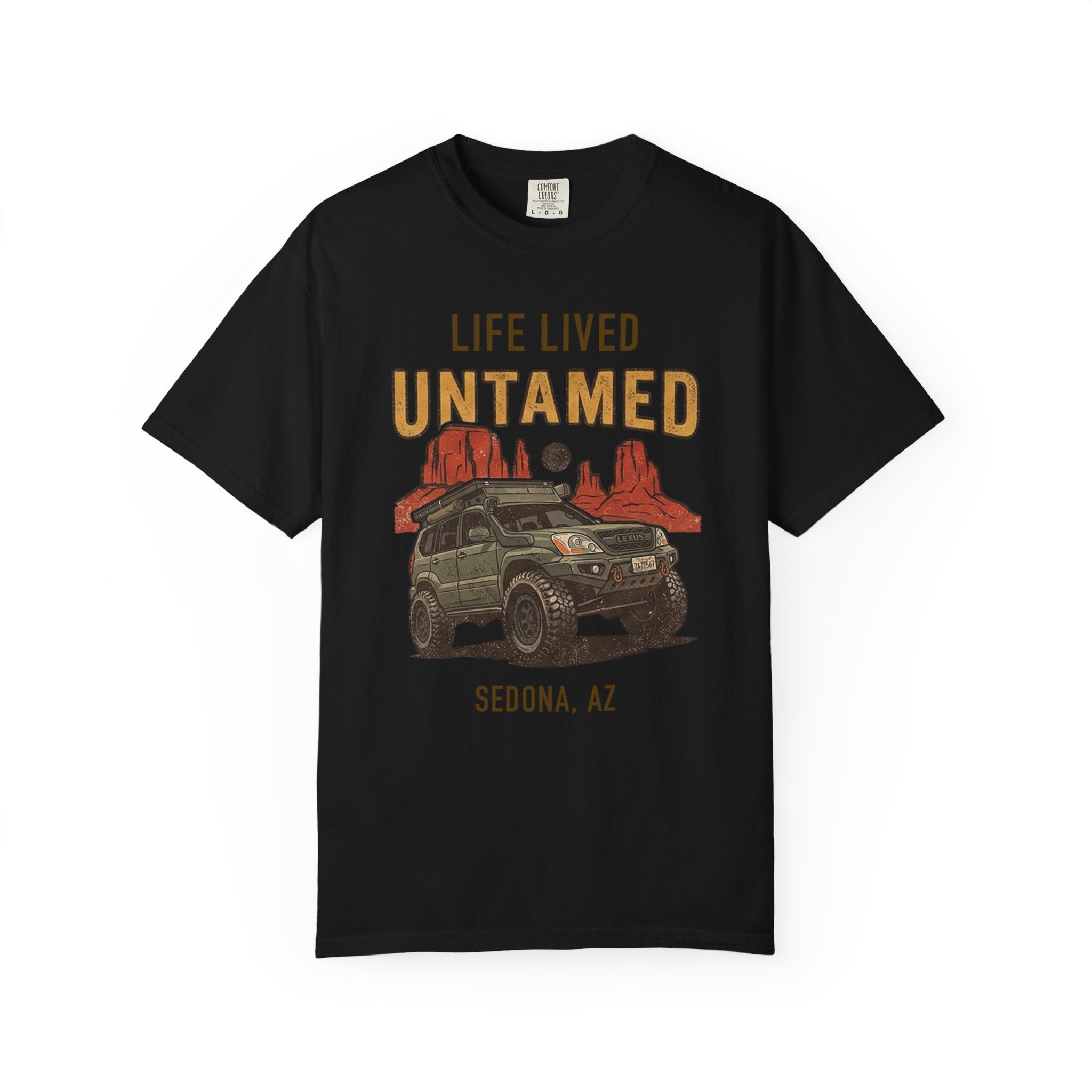 GX470 Life Lived Untamed Tee – Rugged Luxury Off-Road Shirt 