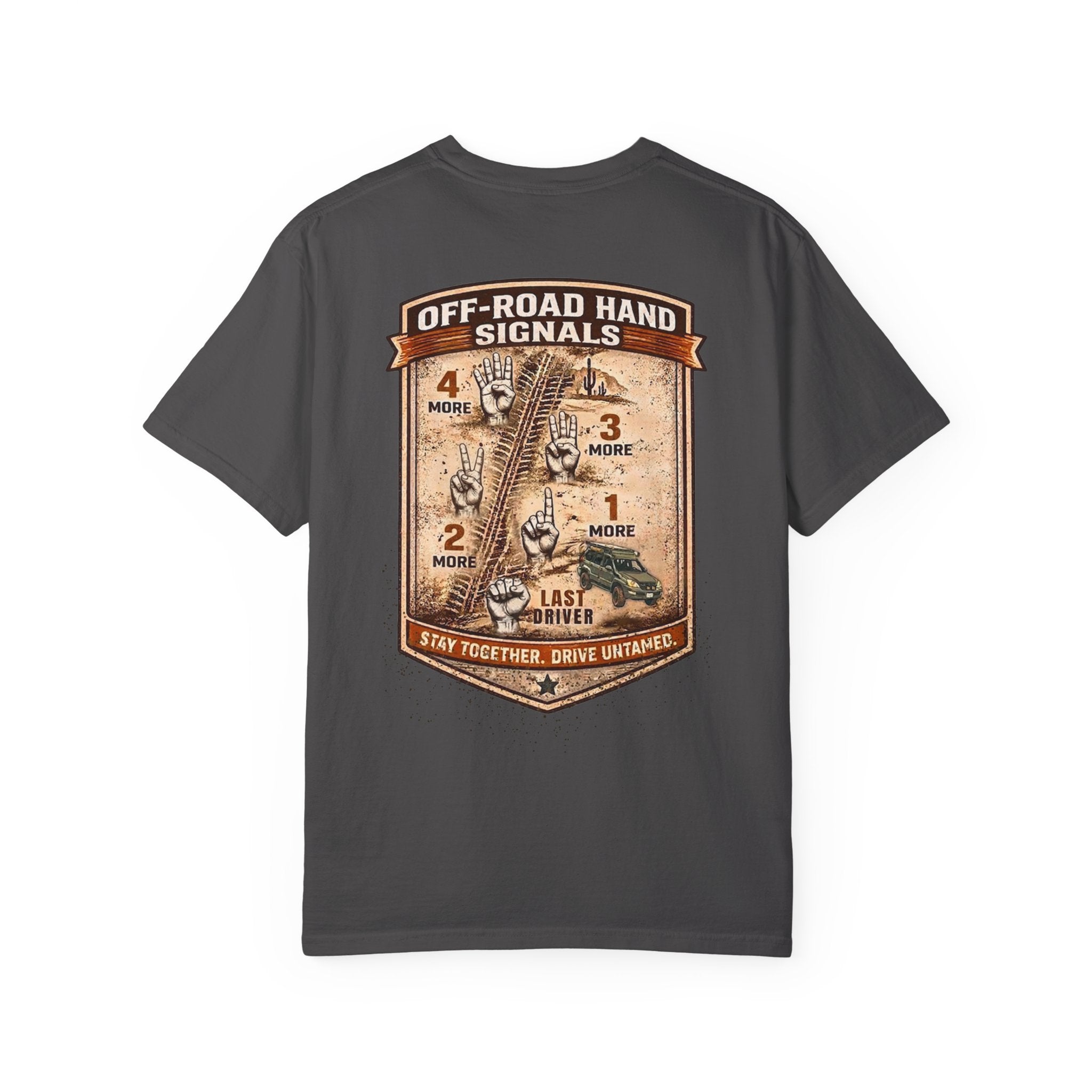 Trail Off-Roading Etiquette T-Shirt — Know Your Signals 