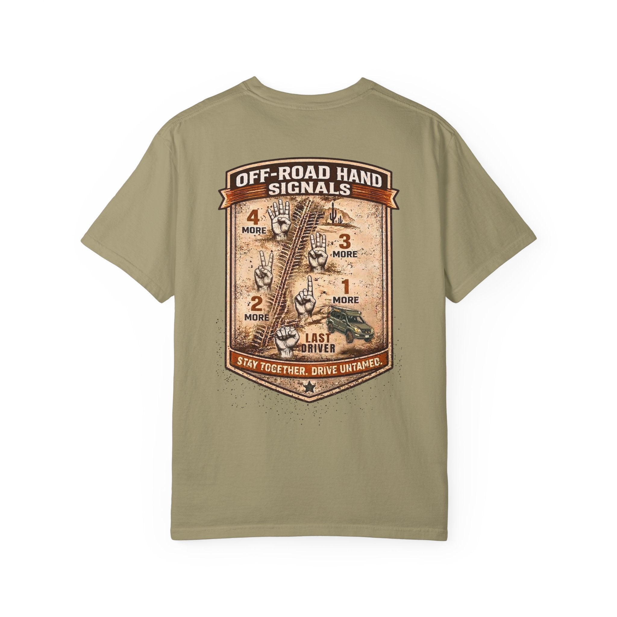 Trail Off-Roading Etiquette T-Shirt — Know Your Signals 