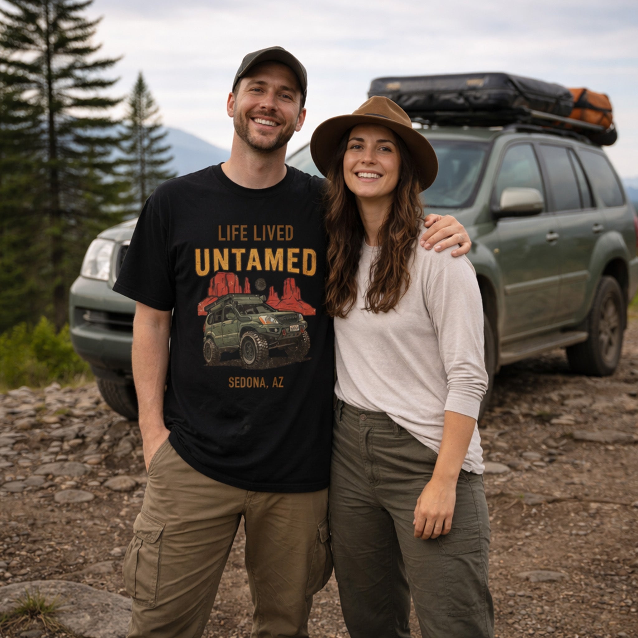 GX470 Life Lived Untamed Tee – Rugged Luxury Off-Road Shirt 