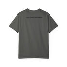 Pepper t-shirt with a graphic design on the back on a white background