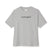Athletic Heather Gray Boxy T-Shirt (90% Cotton/10% Poly) with Unplug Yourself design.